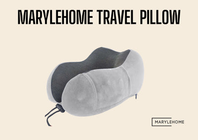 Get a Comfortable Sleep While Travelling with Marylehome's Travel Pillow