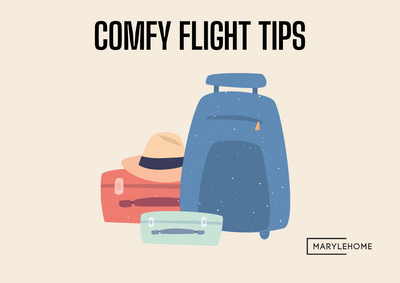 How to be comfy in flights